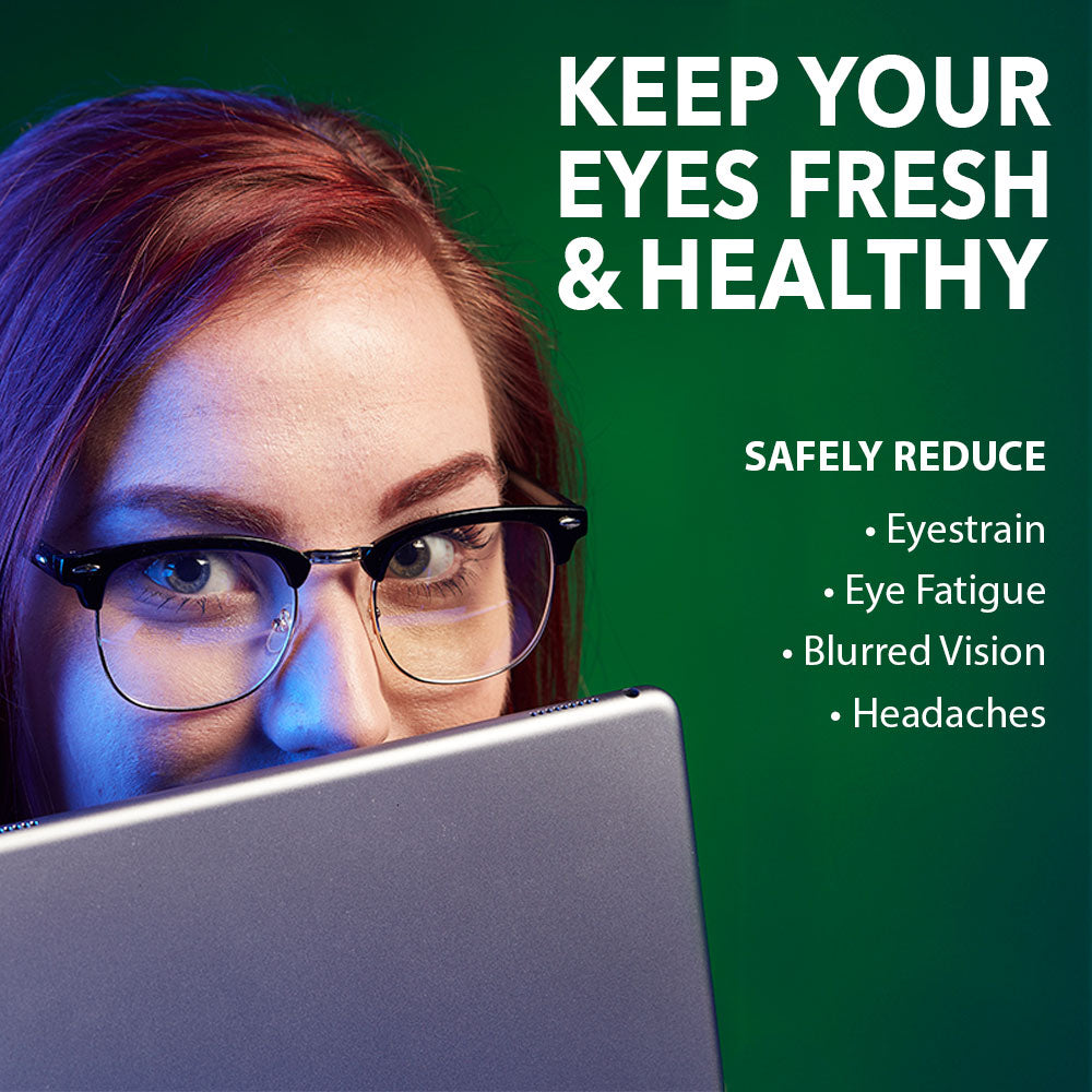 3G Blue Light Blocking Browline Computer Eyewear