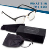 3G Blue Light Blocking Browline Computer Eyewear