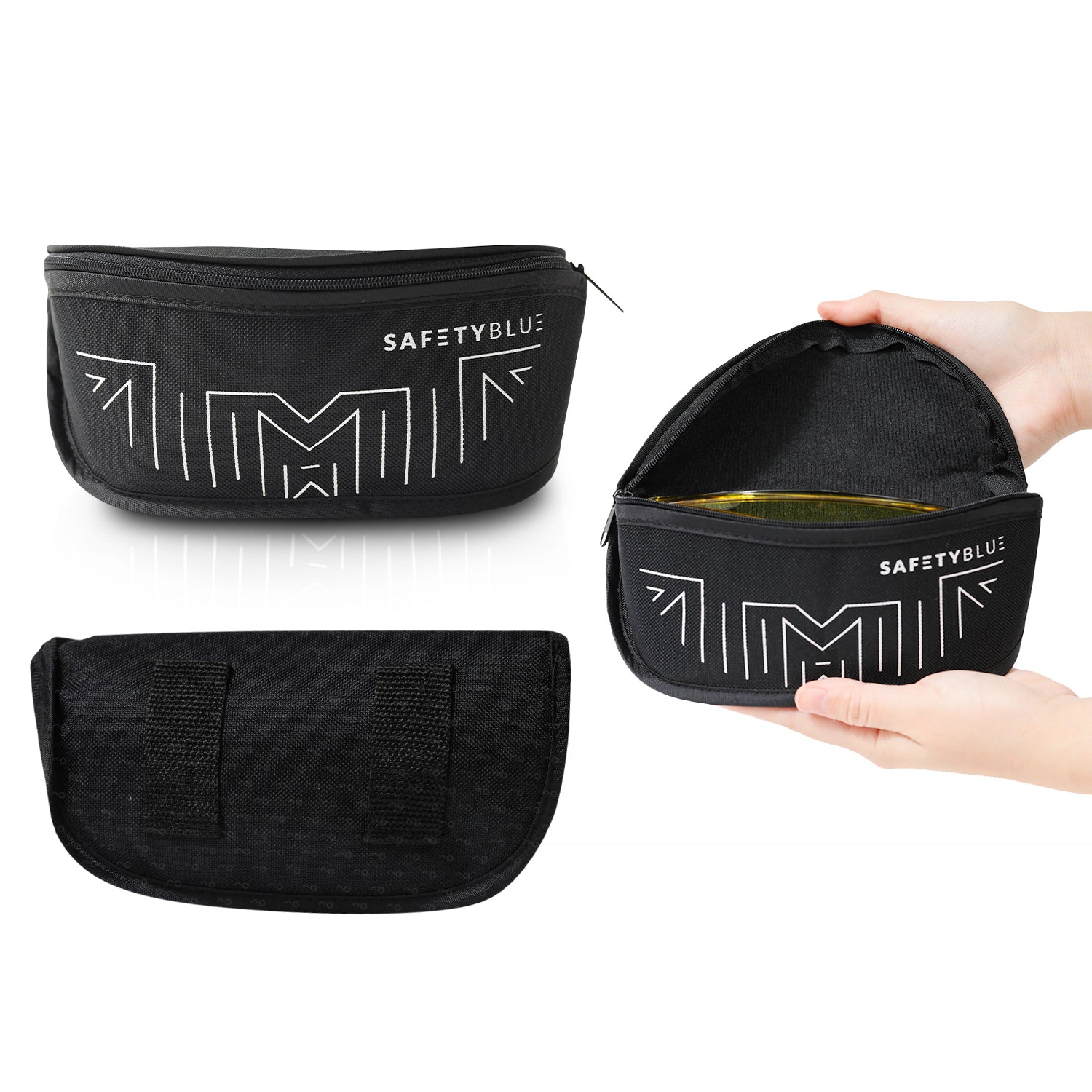 XL Portable Soft Zipper Travel Pouch Carrying Case