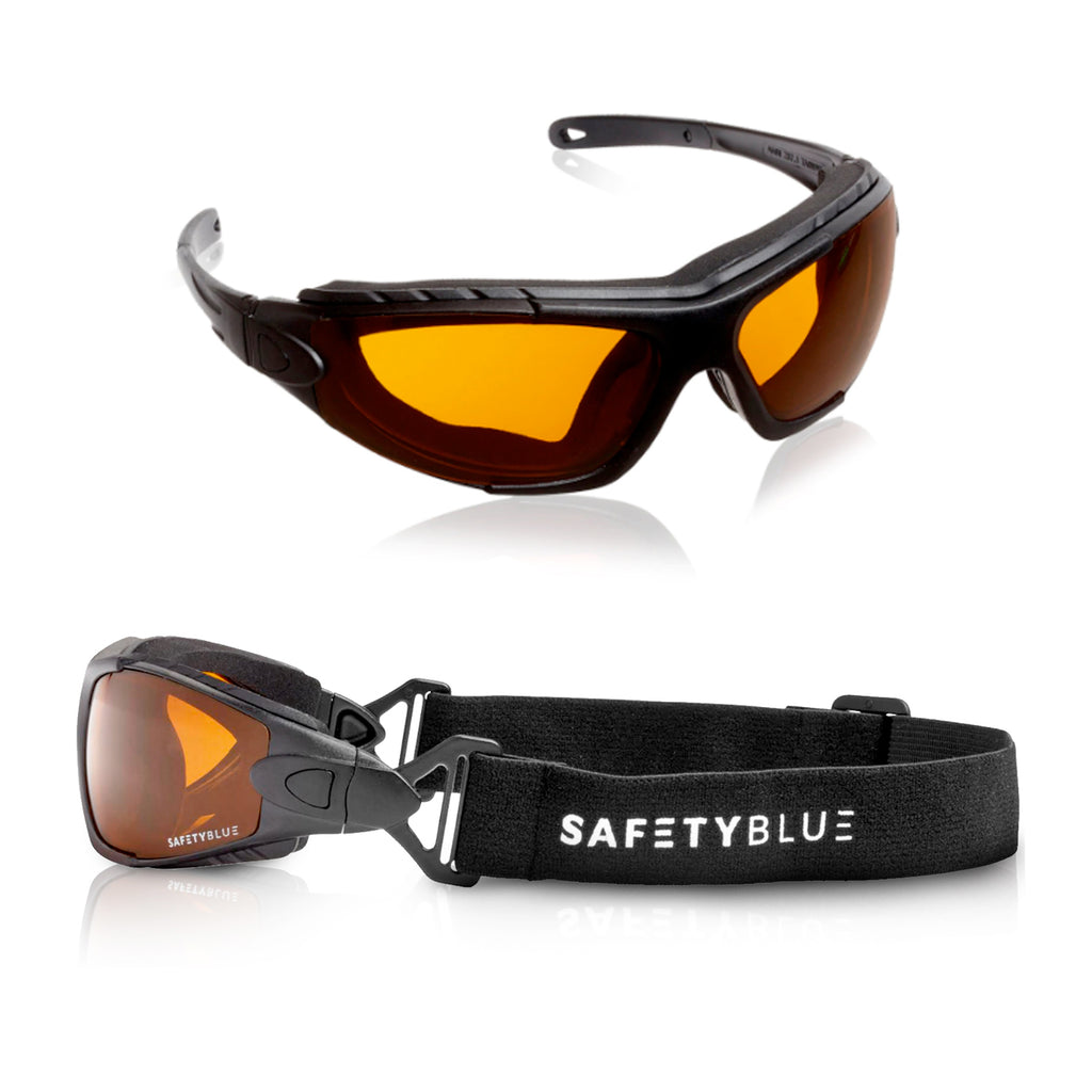 Amber Sleep Savior Blue Light Glasses Unisex SafetyBlue™