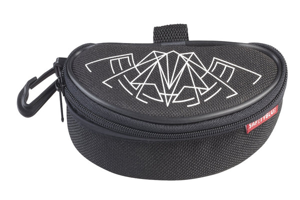 Portable Soft Zipper Travel Pouch Carrying Case With Carabiner & Belt Hook