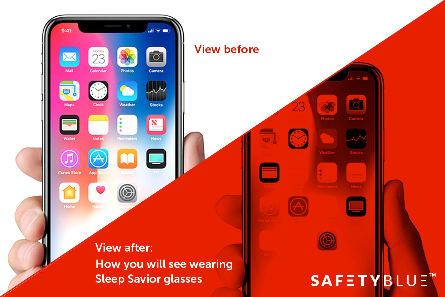 Sleep Savior ® Fit-Over Red